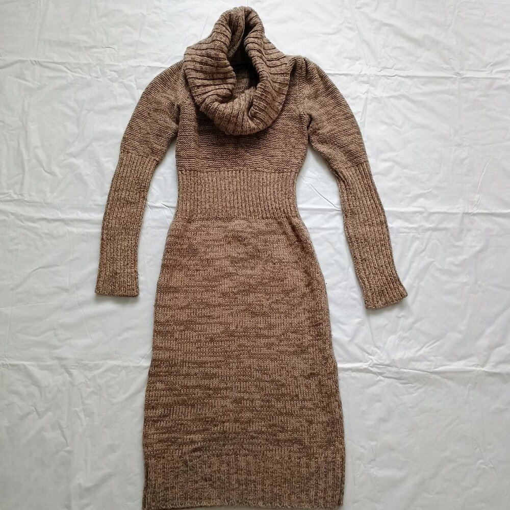 Victoria's Secret / Moda International Cowl Neck Sweater Dress